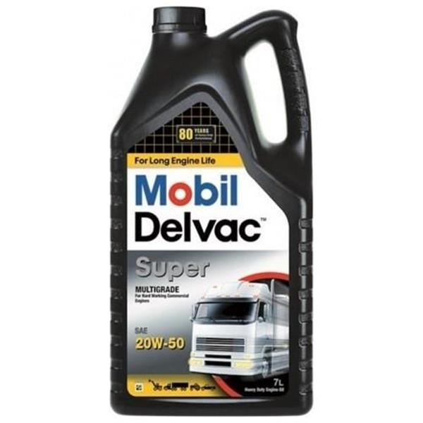 Mobil Delvac Süper 20W-50 7 Litre Motor Yağı 