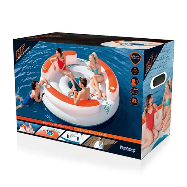 Bestway 43135 Yüzen Ada Oval Deniz Yatağı